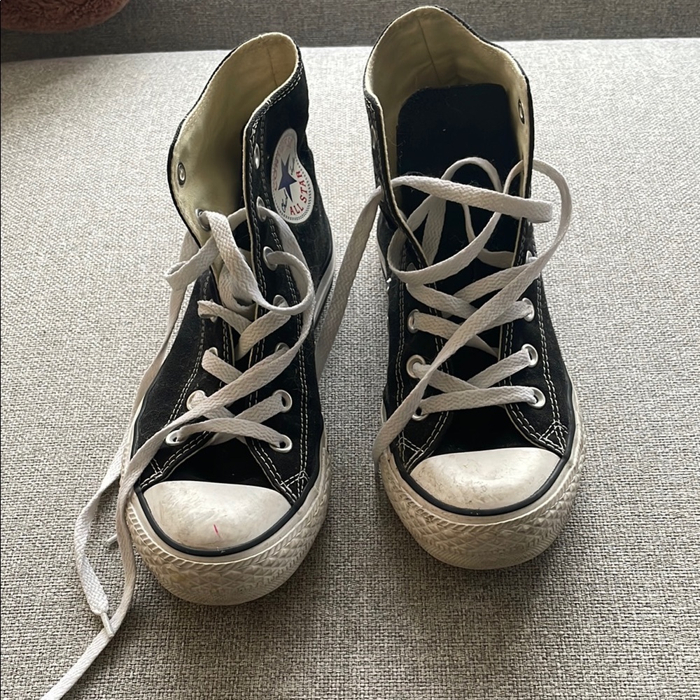 Converse Black High-Top Sneakers